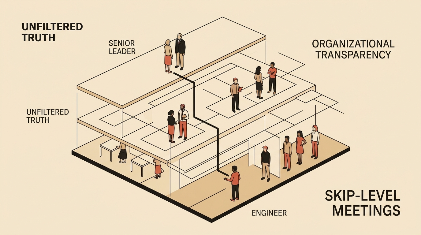 Skip-Level 1:1: Unfiltered Organizational Diagnostics